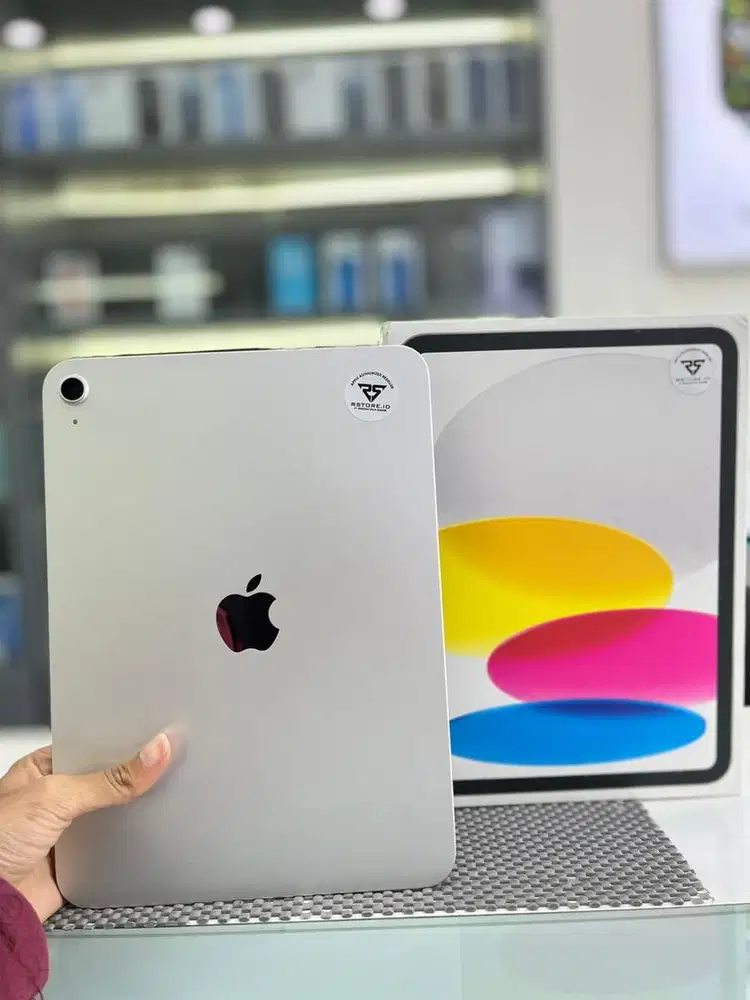 iPad gen 11 128Gb Fullset, garansi resmi/iBox 10 Bulan