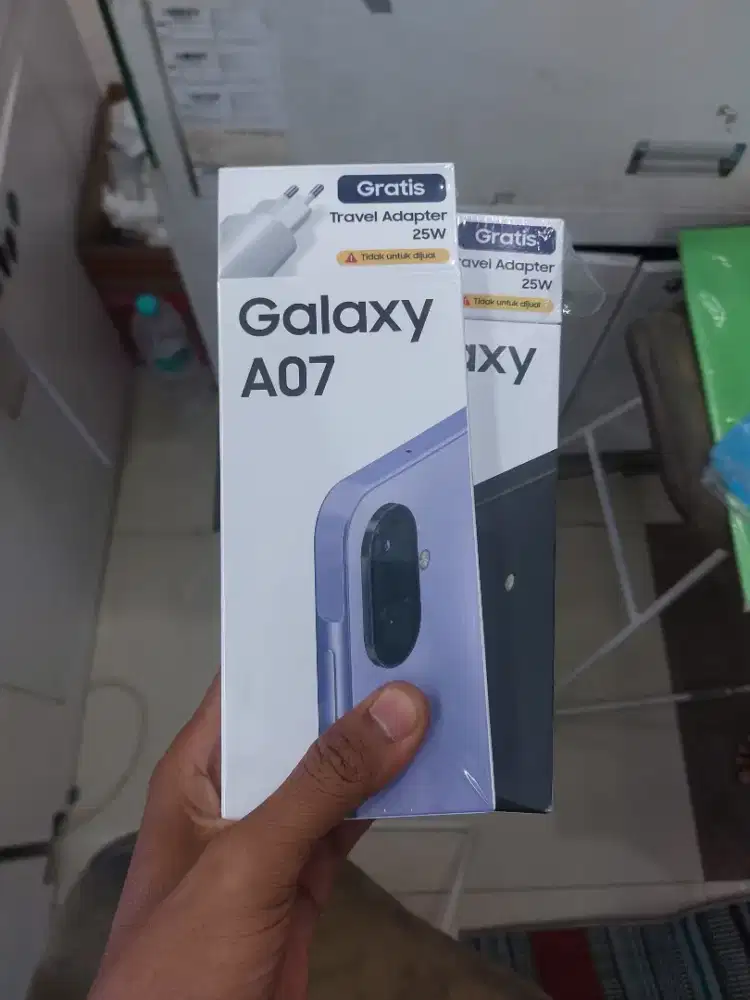Samsung galaxy A07 ram 8gb 256gb dan4/64 garansi resmi
