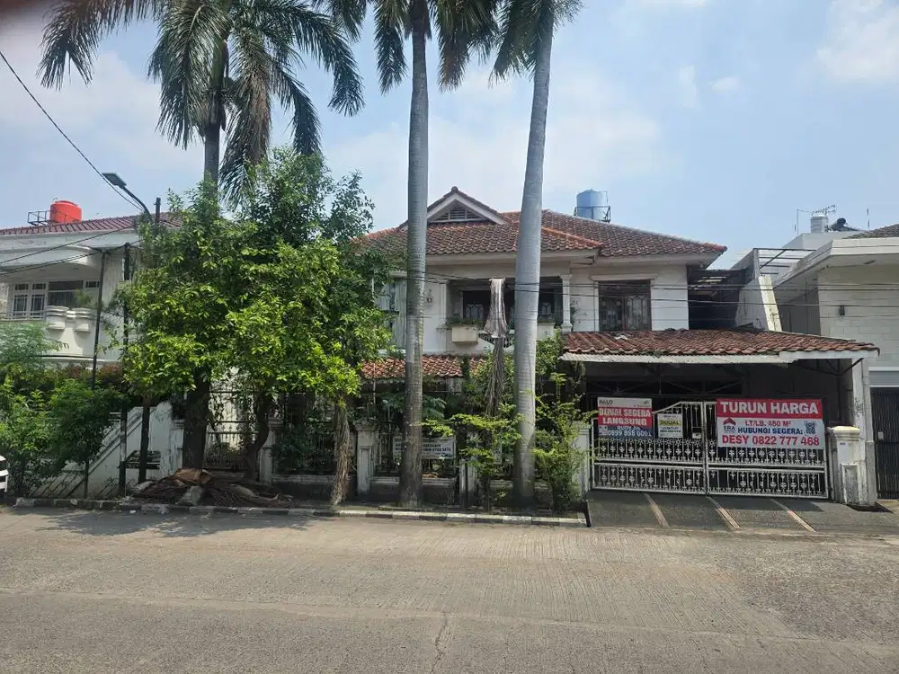 Dijual rumah Green Garden 15x30 boulevard jakarta barat SHM