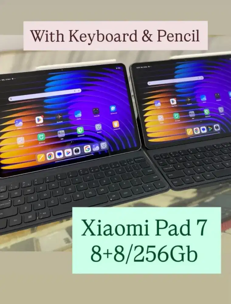 xiaomi pad 7 + keyboard + pen