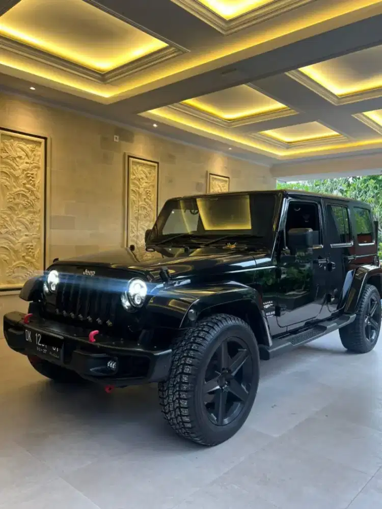 jeep wrangler sahara 2012 pemakian automatic