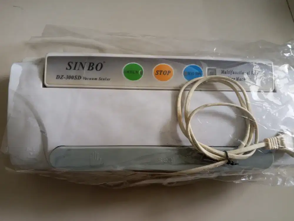 JUAL Cepat Vacuum Sealer SINBO press plastik