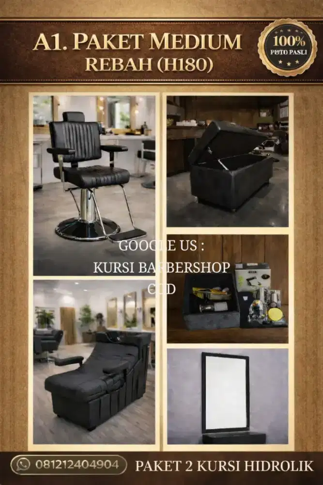 Paket buka barber barbershop pangkas rambut. Mulai 3 jtan. COD Bekasi