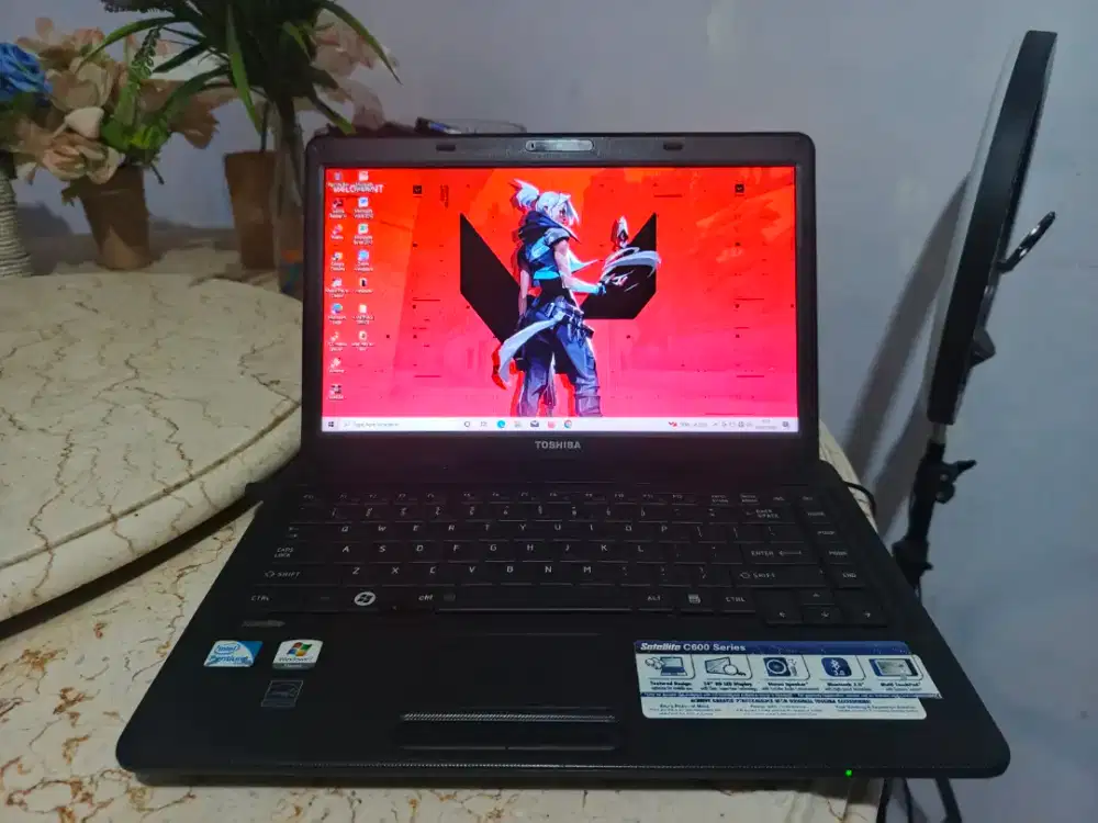 Laptop toshiba satelite c600