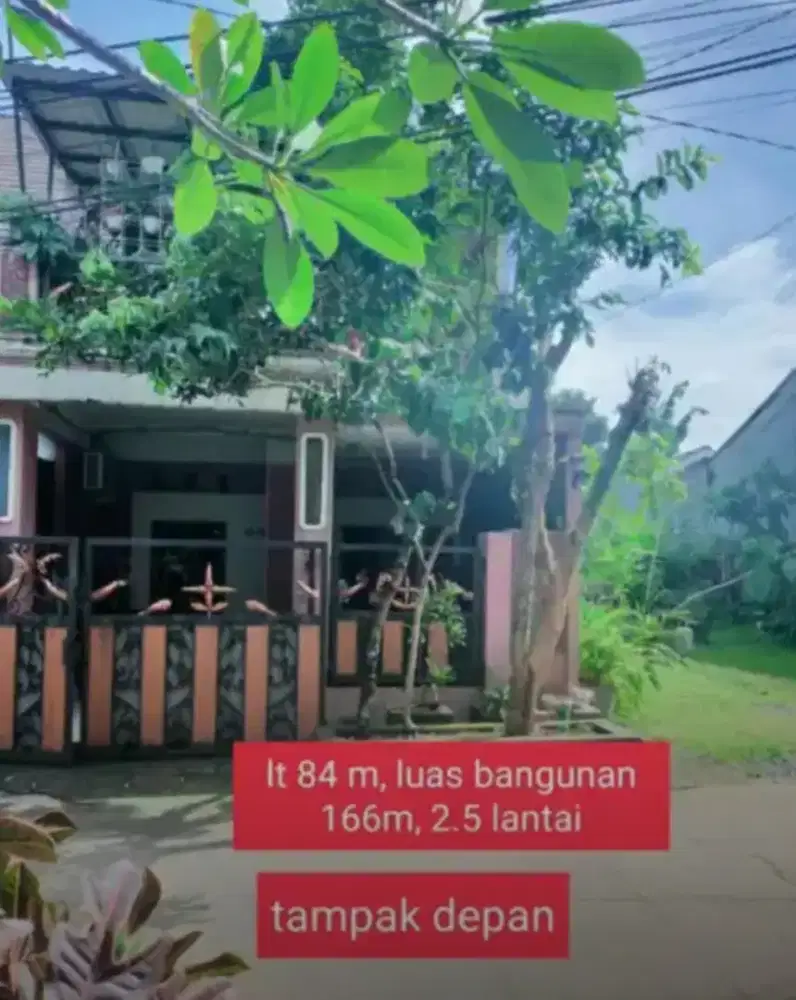 Jual rumah Mutiara Bogor Raya MBR