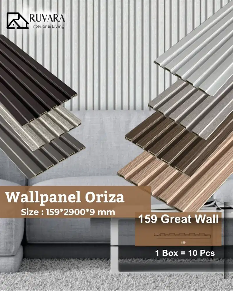 Wallpanel Oriza 159 Great Wall | Panel Dinding WPC Minimalis |