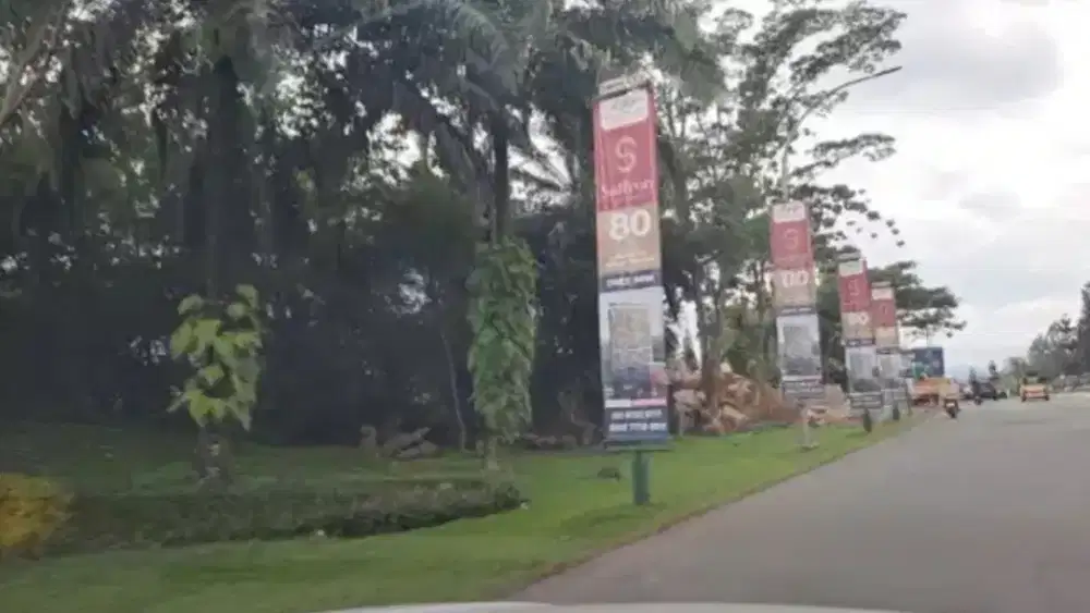 Jual tanah jalan utama Sentul City MH thamrin