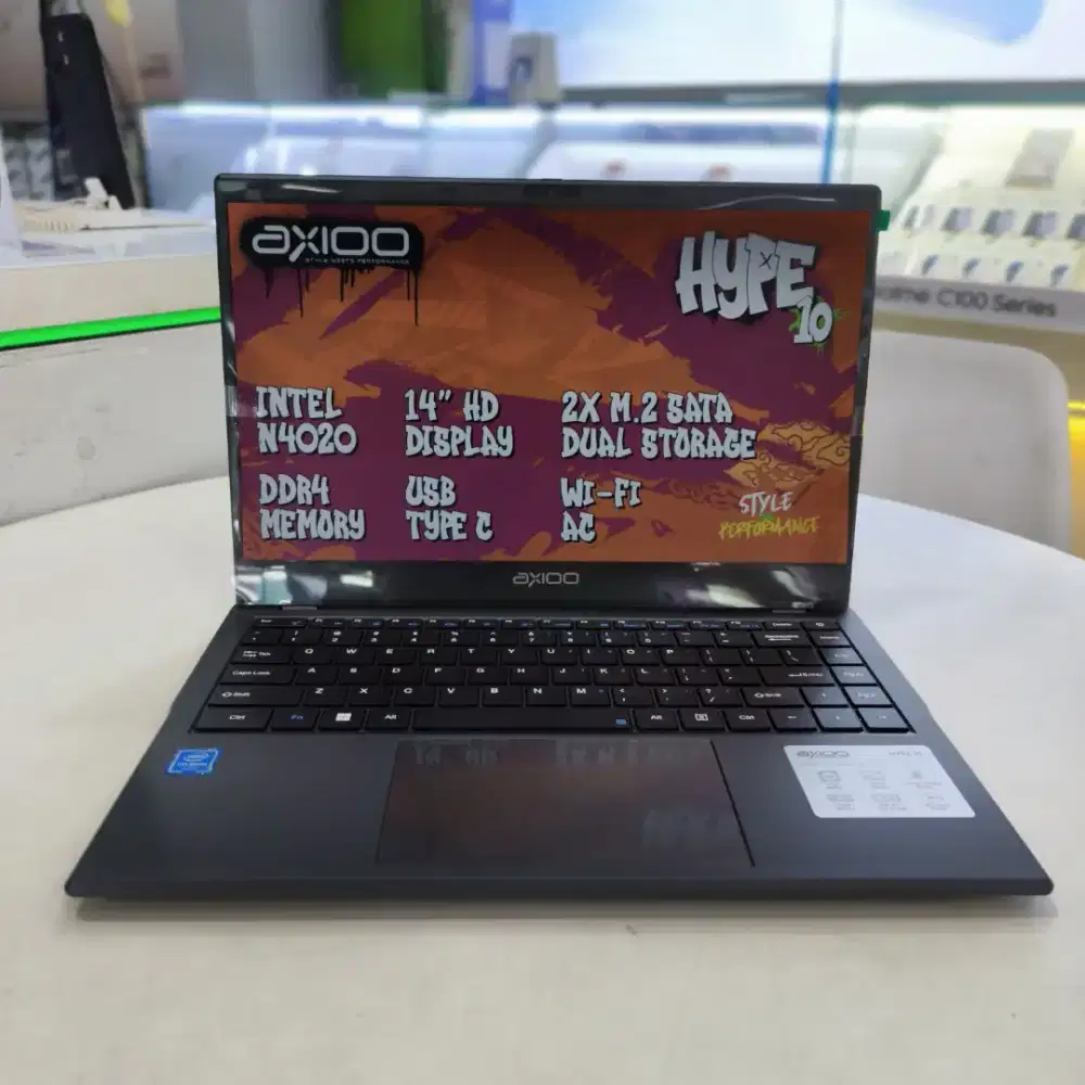 LAPTOP AXIOO HYPE 10 BARU GARANSI RESMI