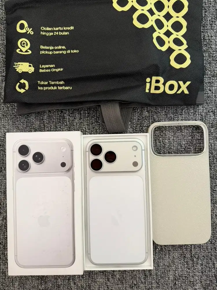 Iphone 17 Pro Max 256gb IBOX BARU SEBULAN BISA TUKAR TAMBAH