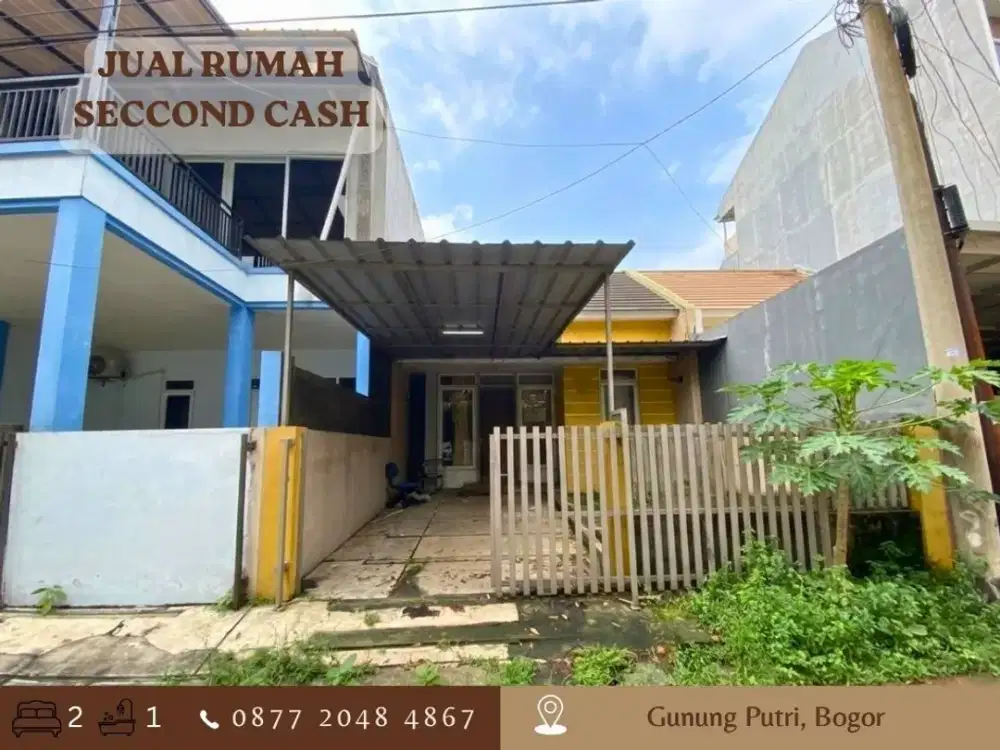 Jual Rumah CASH MURAH 598JT LT90 STRATEGIS di Bukit Golf Riverside