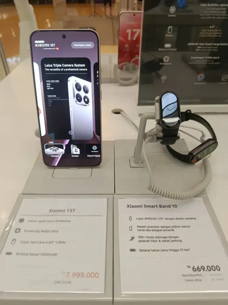 XIAOMI 15T - bisa kredit TANPA DP . Bonus Mi band Active