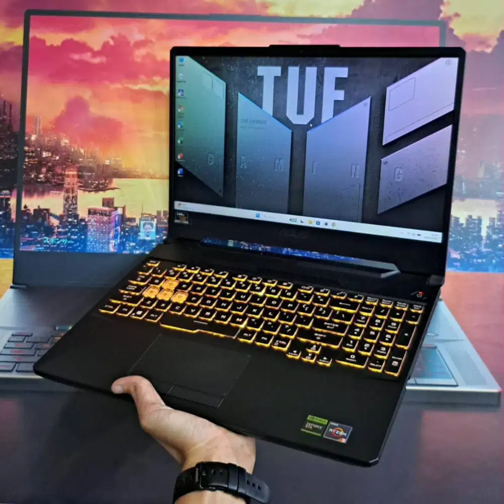 Asus TUF A15 FX506IH AMD Ryzen 5-4600H RAM 16GB SSD 512GB GTX 1650 4GB