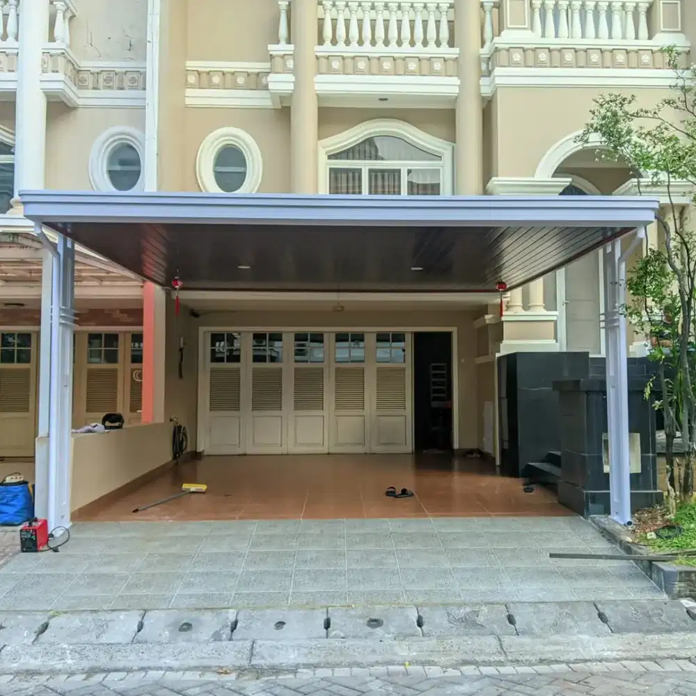 Kanopi area garasi rumah