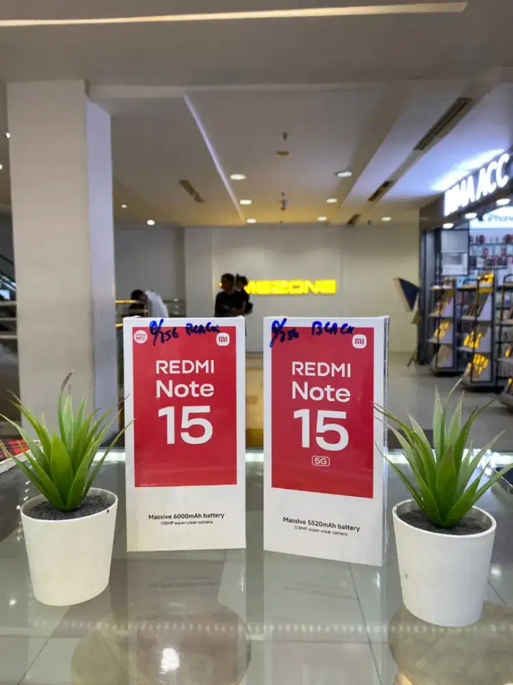Xiaomi note 15  8/256 New Garansi Resmi