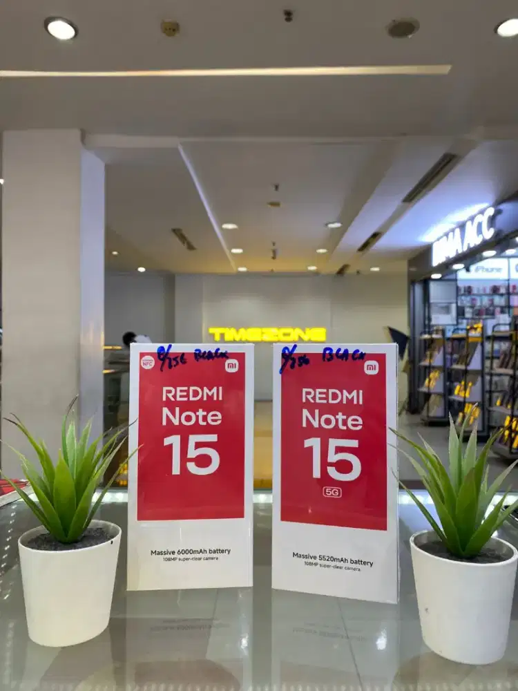 Xiaomi note 15 5G 8/256  New garansi Resmi