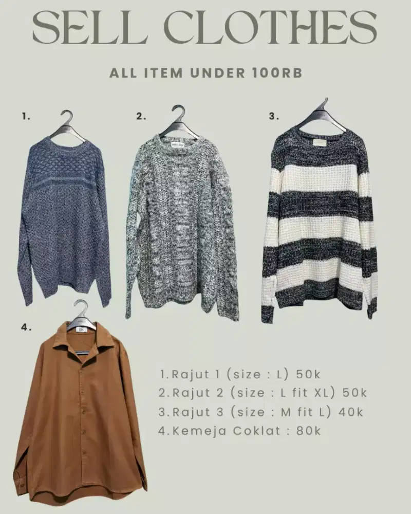 PAKAIAN KEREN UNDER 100K !