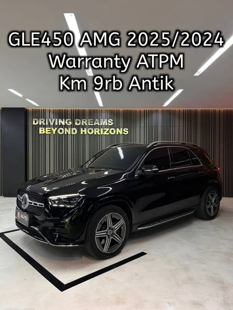 Mercedes Benz GLE450 GLE 450 AMG 2025 Hitam Km9rb Nik 2024 B2976SJL