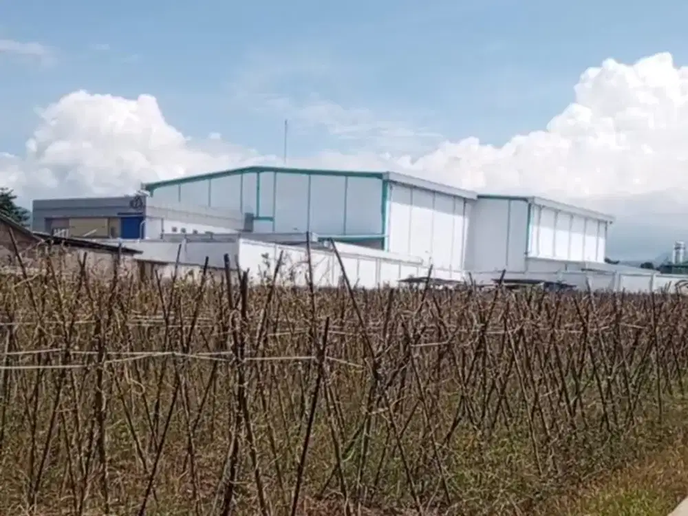 Tanah SHM di Warungkondang Jl. Raya Sukabumi Cianjur, Jawa Barat. Cocok Untuk Gudang