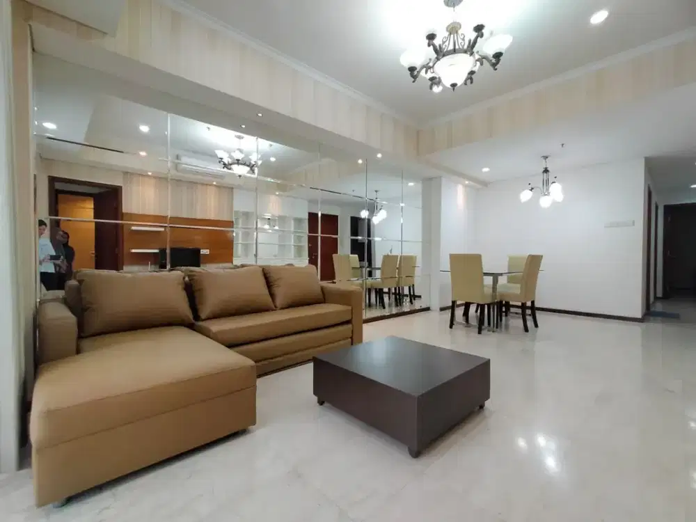 3 kamar furnish SIAP HUNI view CP Apt.Royal Mediterania Garden Tanjung Duren