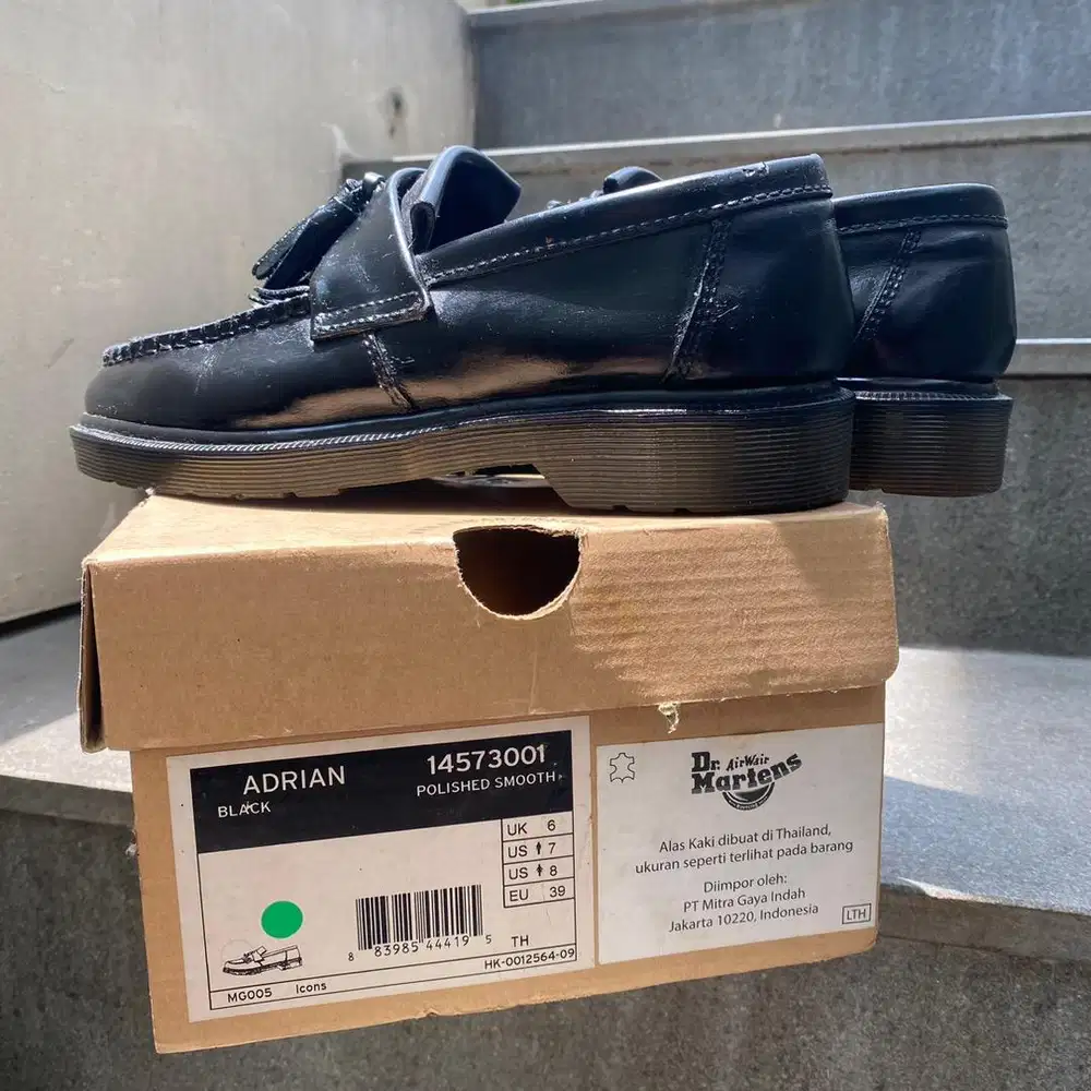 Dr Martens Adrian Tassel Loafer Size 6/39 Docmart