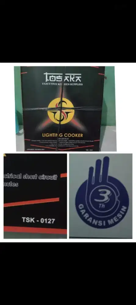 Kompor listrik pemanas lampu