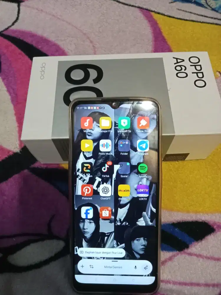 Mau Di Jual HP Oppo A60 Pemakaian Pribadi Di Jamin No Minus