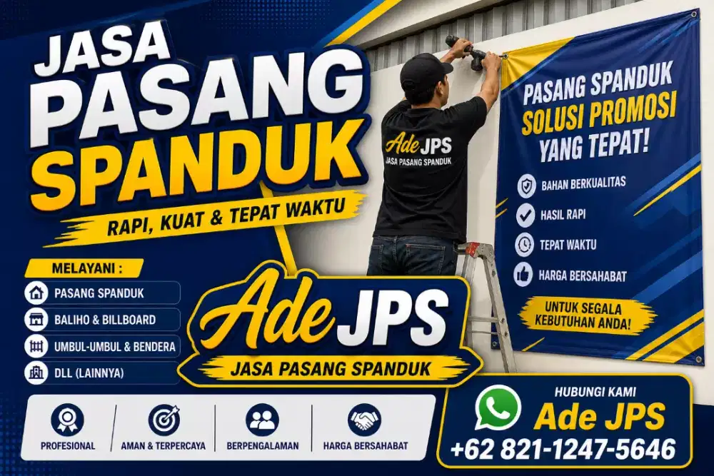 Jasa pasang spanduk