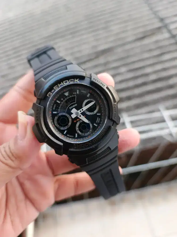 Jual G-Shock doble time Aw591Ms