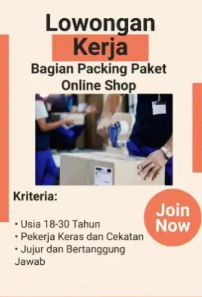 Lowongan Kerja Olshop