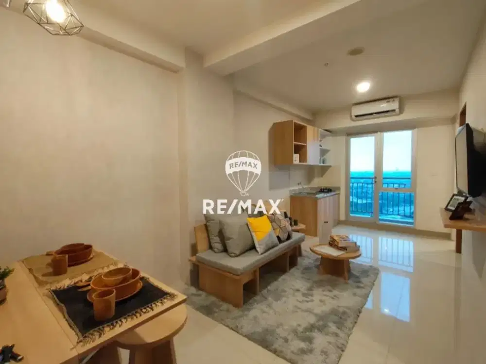 DI SEWA / DI JUAL KAN APARTEMEN OAK TOWER A LT 16 UNIT BARU