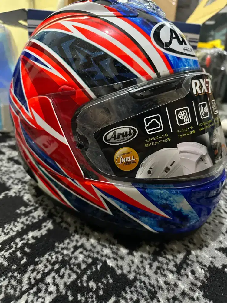 Di Jual Helm Arai RX7X Ai Ogura 2025 Ukuran L 59,60cm