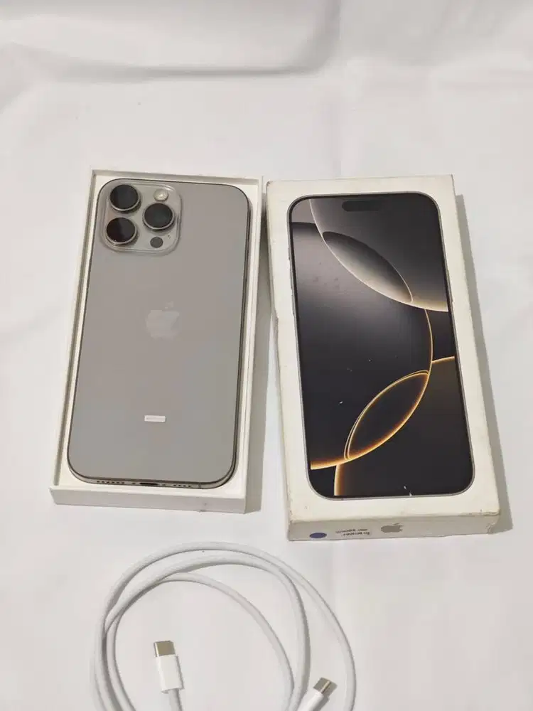 Iphone 16 promax 256gb bh 99% garansi nov 2026