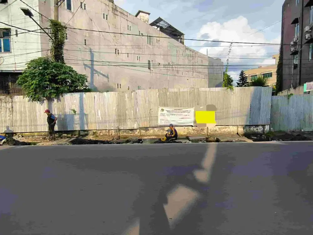 Disewakan Lahan Siap Bangun Jl.Mayor Ruslan Bangau Palembang