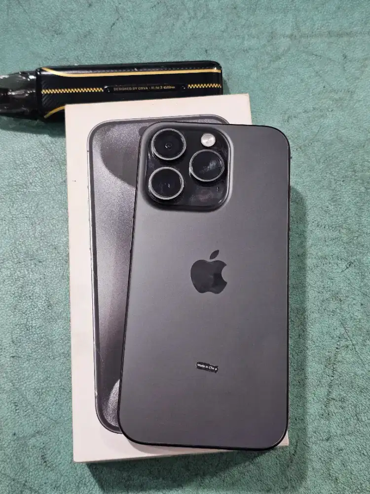 Iphone 15 pro 128gb ibox bh88 ori like new fulset ori