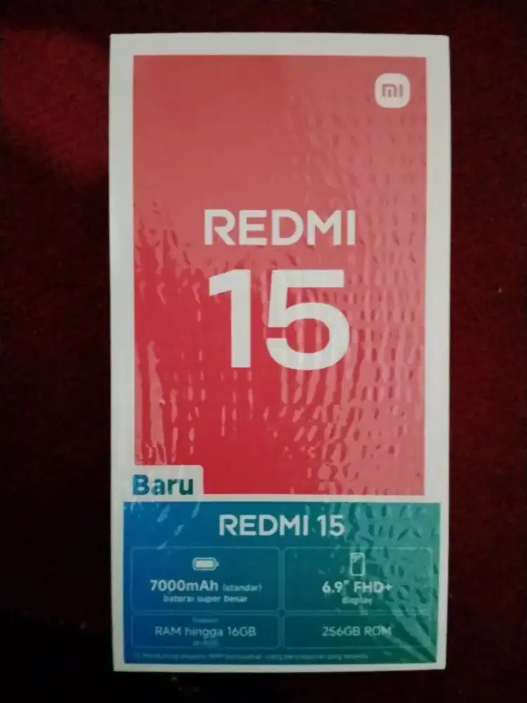 Redmi 15 RAM 8 ROM 256
