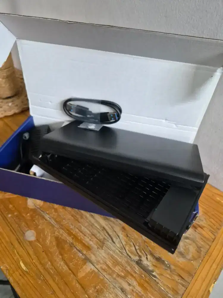 HDD External Case 3.5” USB 3.0 + Adaptor | Like New Pakai 1x