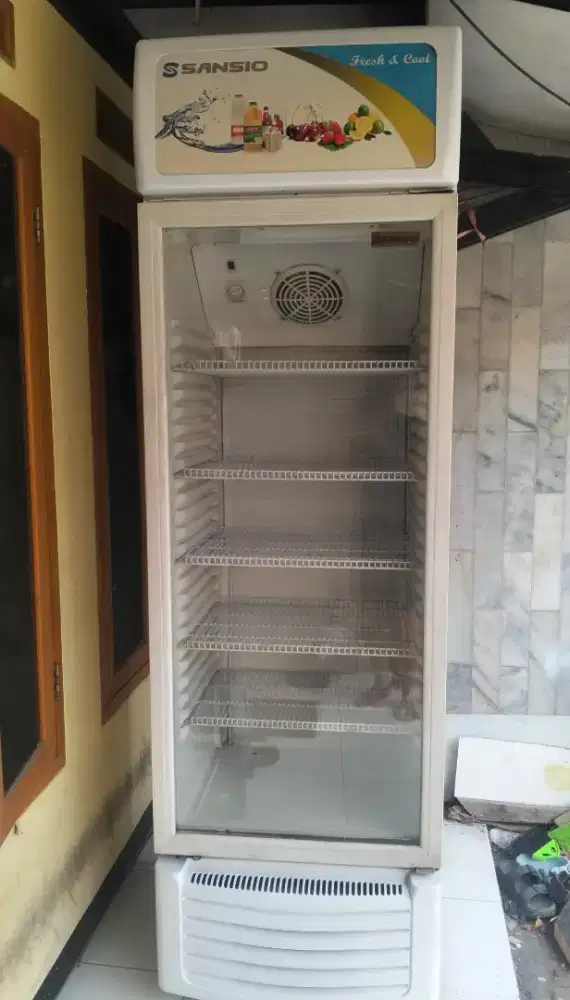 Chiller/Showcase Jumbo 400 Liter 5 Rak