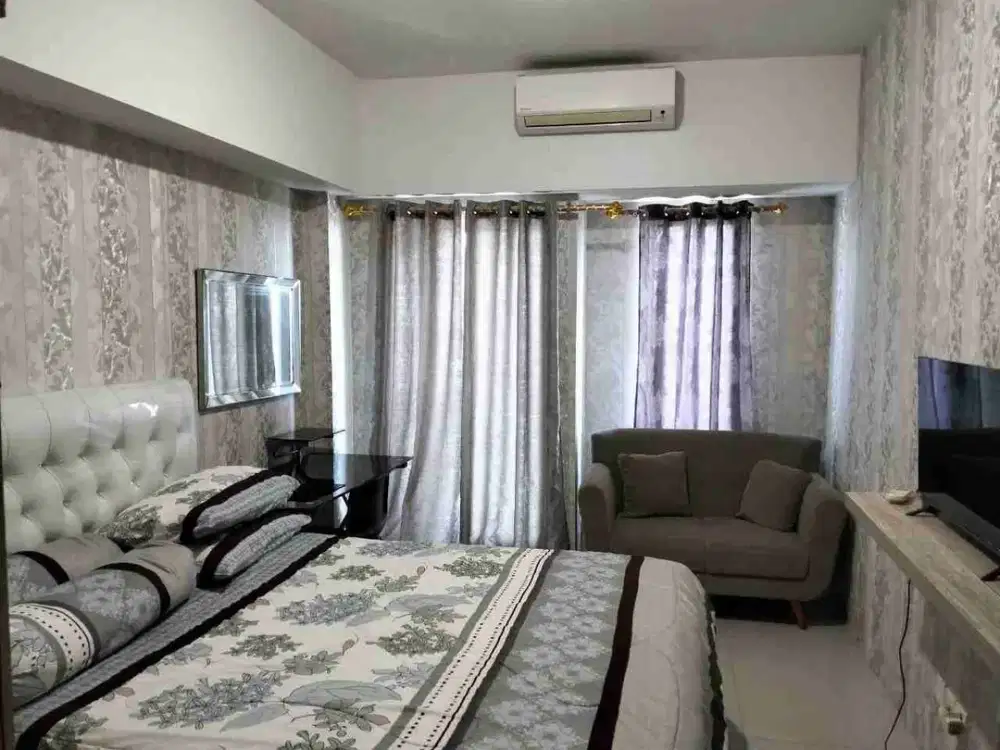Full Furnish‼️ Apartemen Orchard Mansion Studio Connect Pakuwon Mall