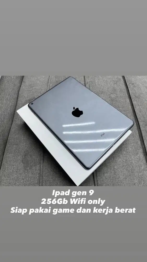 Ipad gen 9 256Gb Wifi