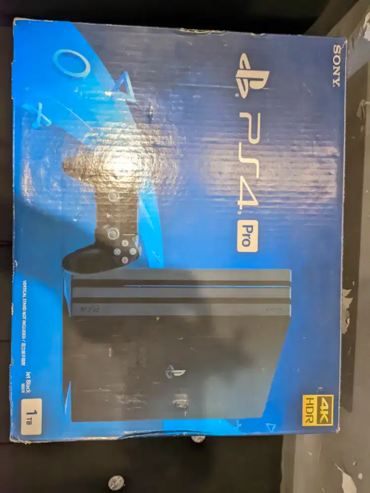 Jual Sony Playstation 4 Pro 2TB Fullset Termasuk 12 Games