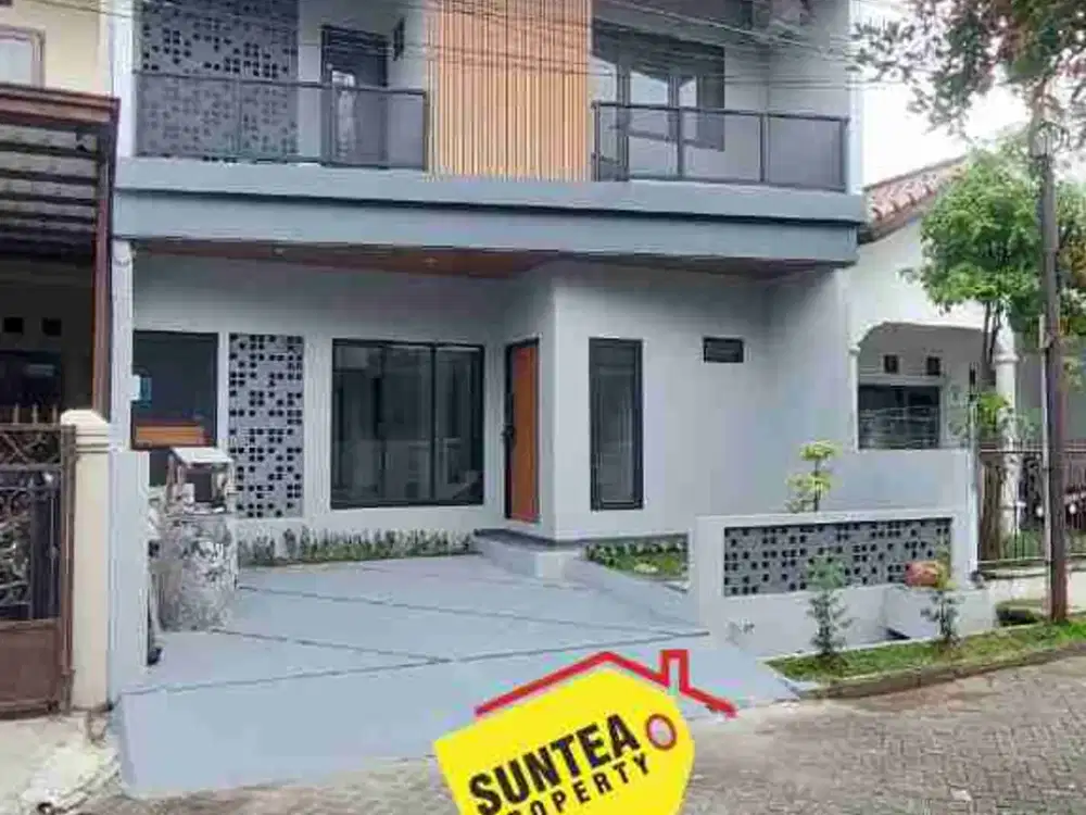 Rumah bagus 2,5 lantai KT 4+1 siap huni di graha raya bintaro jaya sp1064