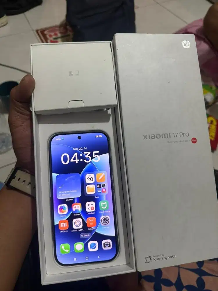 Xiaomi 17 Pro 12/256 Resmi Beacukai