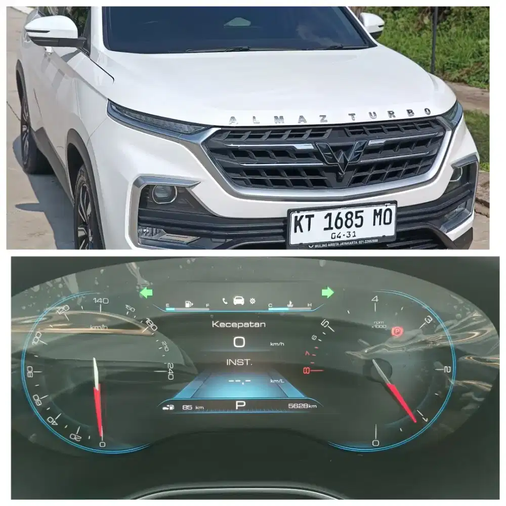 Almaz turbo 7 seater nama sendiri