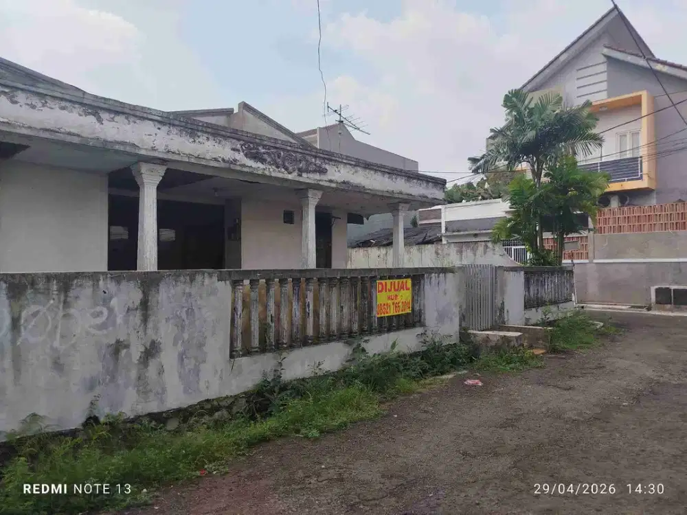 Rumah di jual  bintaro komplek pertamina pondok Ranji, bbs banjir, SHM