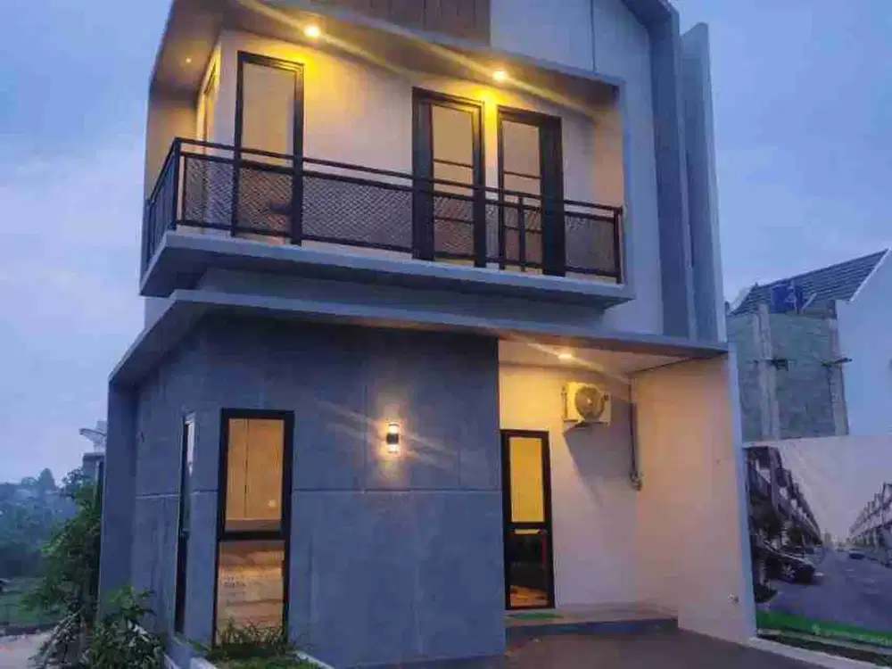 Jual Rumah Baru Cluster Murah di Cinangka Kota Depok Bisa KPR Dekat Tangsel