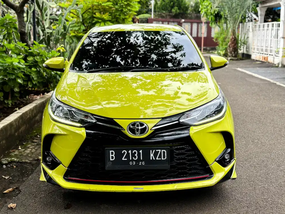 TOYOTA YARIS S TRD 1.5 AT 2021 KUNING