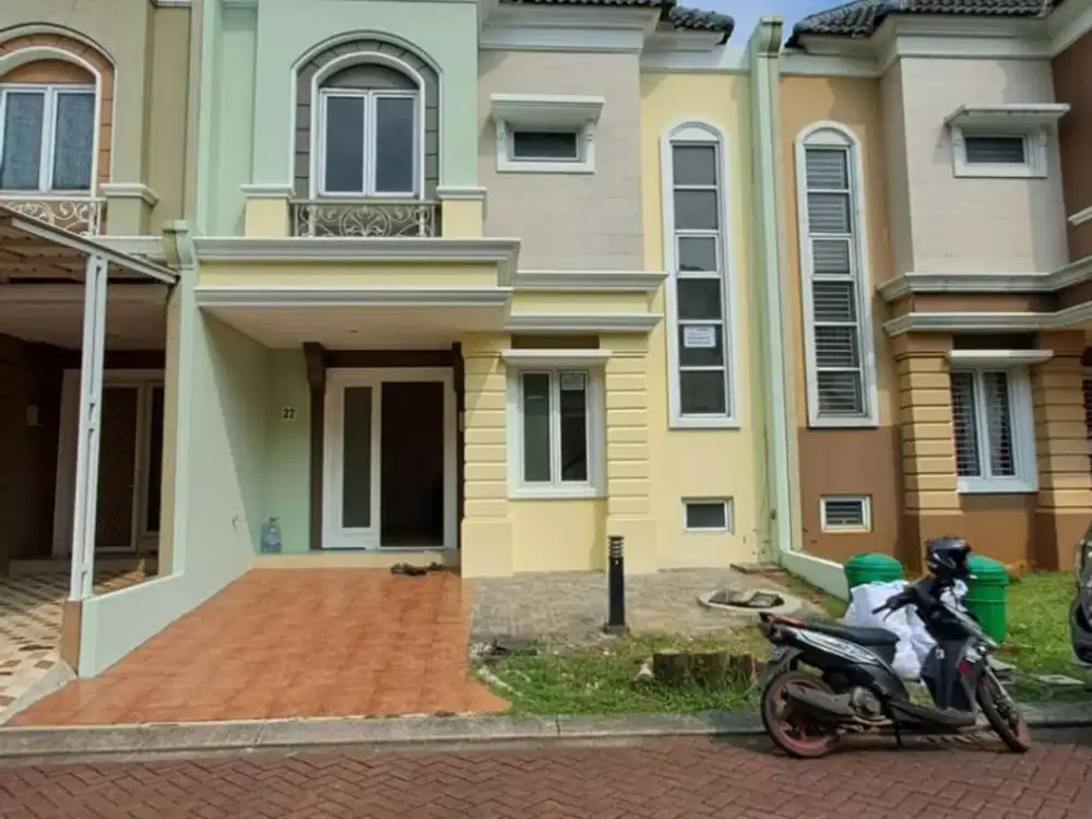 DISEWAKAN Rumah Cluster SAMARA 8 , Paramount Serpong