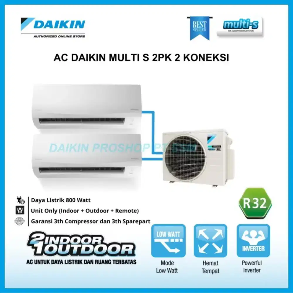 [DIJUAL CEPAT] AC Daikin Multi S 2 Koneksi