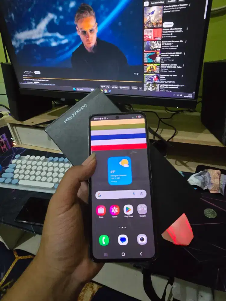 Z flip 4 256 gb mulus