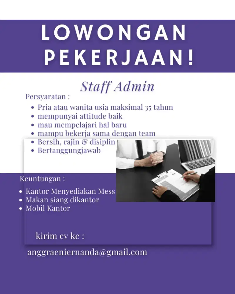 Untuk penempatan di Balikpapan